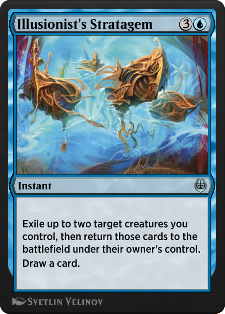 Illusionist's Stratagem (KLR-053)  - Kaladesh Remastered