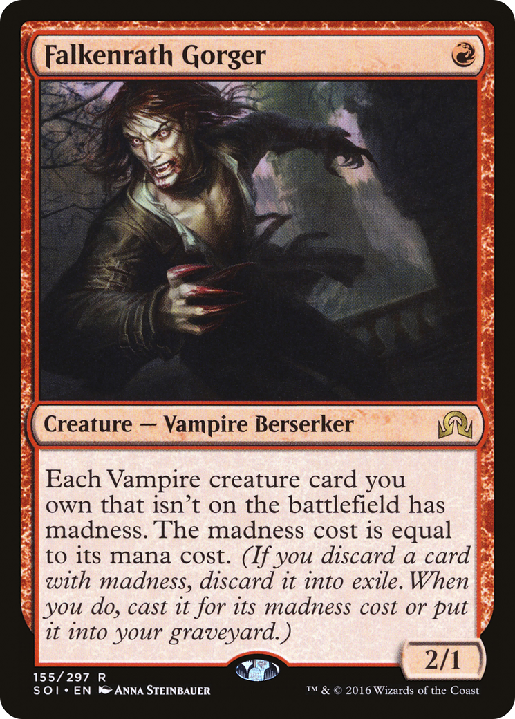 Falkenrath Gorger (SOI-155)  Foil - Shadows over Innistrad
