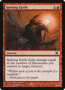 Spitting Earth (10E-238)  Foil - Tenth Edition