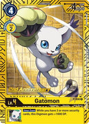 Gatomon - P-006 (2nd Anniversary Card Set) (P-006) - Digimon Promotion Cards Foil