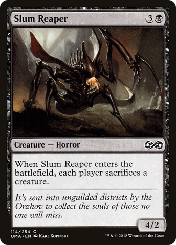 Slum Reaper (UMA-114)  Foil - Ultimate Masters