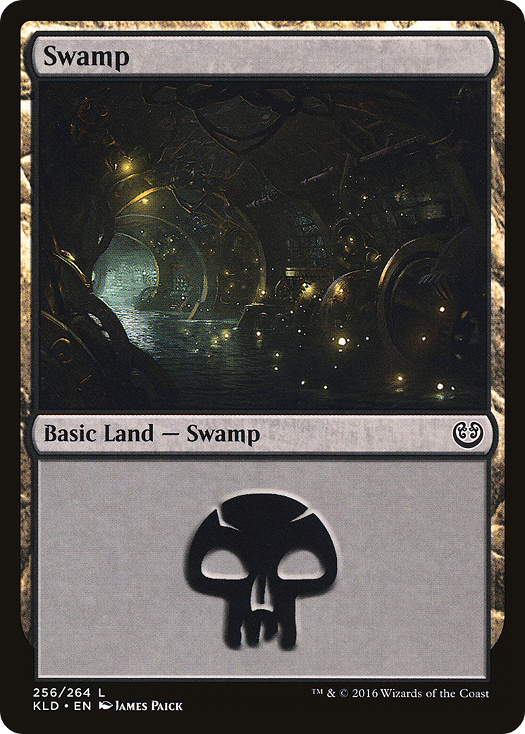Swamp (256) (KLD-256)  Foil - Kaladesh