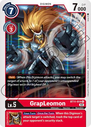 GrapLeomon (BT11-014) - Dimensional Phase