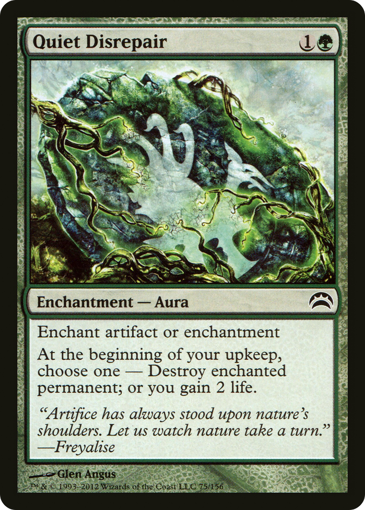 Quiet Disrepair (PC2-075)  - Planechase 2012