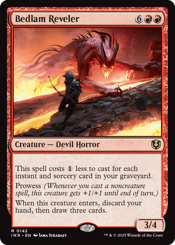 Bedlam Reveler (INR-142)  Foil - Innistrad Remastered