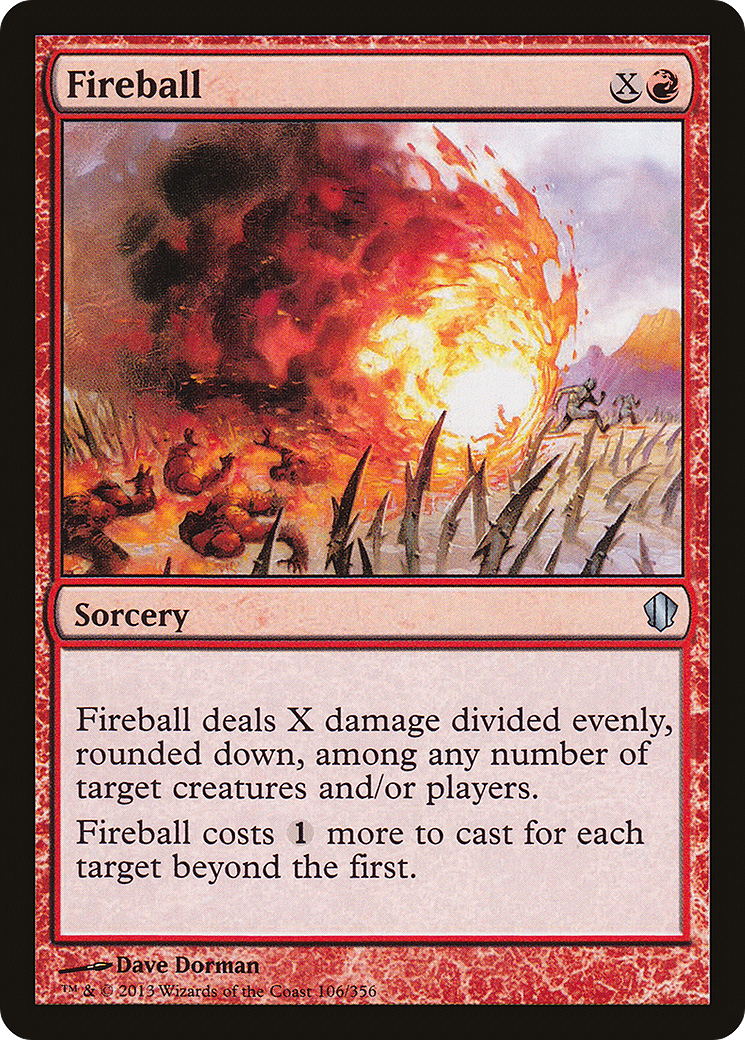 Fireball (C13-106)  - Commander 2013
