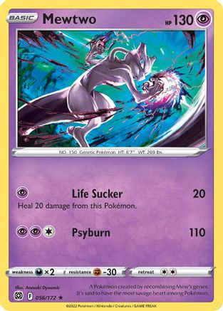 Mewtwo 056/172  - Holofoil Miscellaneous Cards & Products - Promo