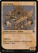 Iron Golem (Showcase) (AFR-348) - Adventures in the Forgotten Realms: (Showcase) Foil
