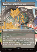 Eden, Seat of the Sanctum (Borderless) (FIN-355)  Foil - FINAL FANTASY
