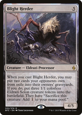 Blight Herder (BFZ-002)  Foil - Battle for Zendikar