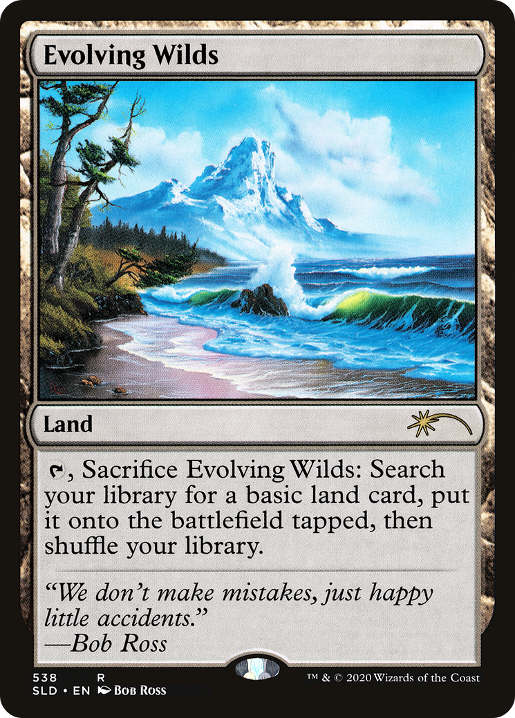 Evolving Wilds (Bob Ross) (SLD-538)  - Secret Lair Drop