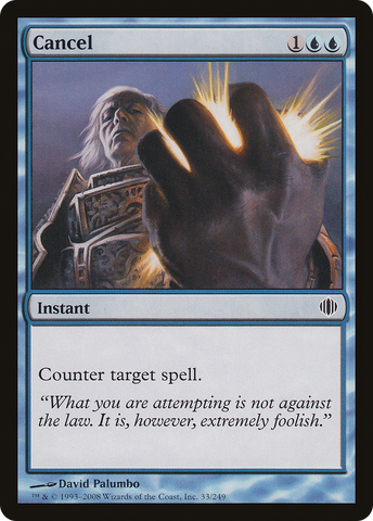 Cancel (ALA-033)  Foil - Shards of Alara