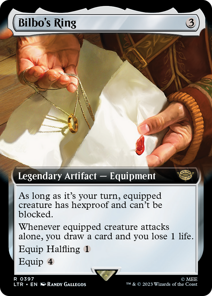 Bilbo's Ring (Extended Art) (LTR-397)  - The Lord of the Rings: Tales of Middle-earth: (Extended Art)