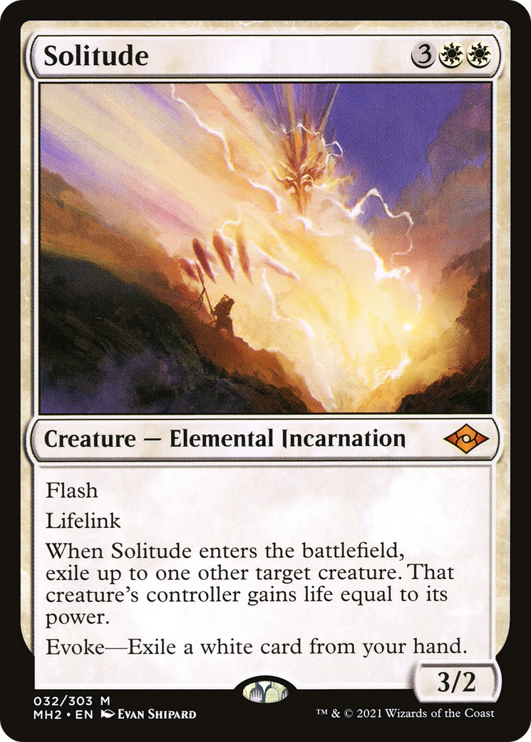 Solitude (MH2-032)  Foil - Modern Horizons 2