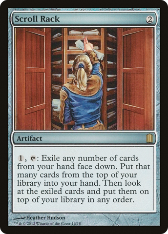 Scroll Rack (CM1-016)  Foil - Commander's Arsenal