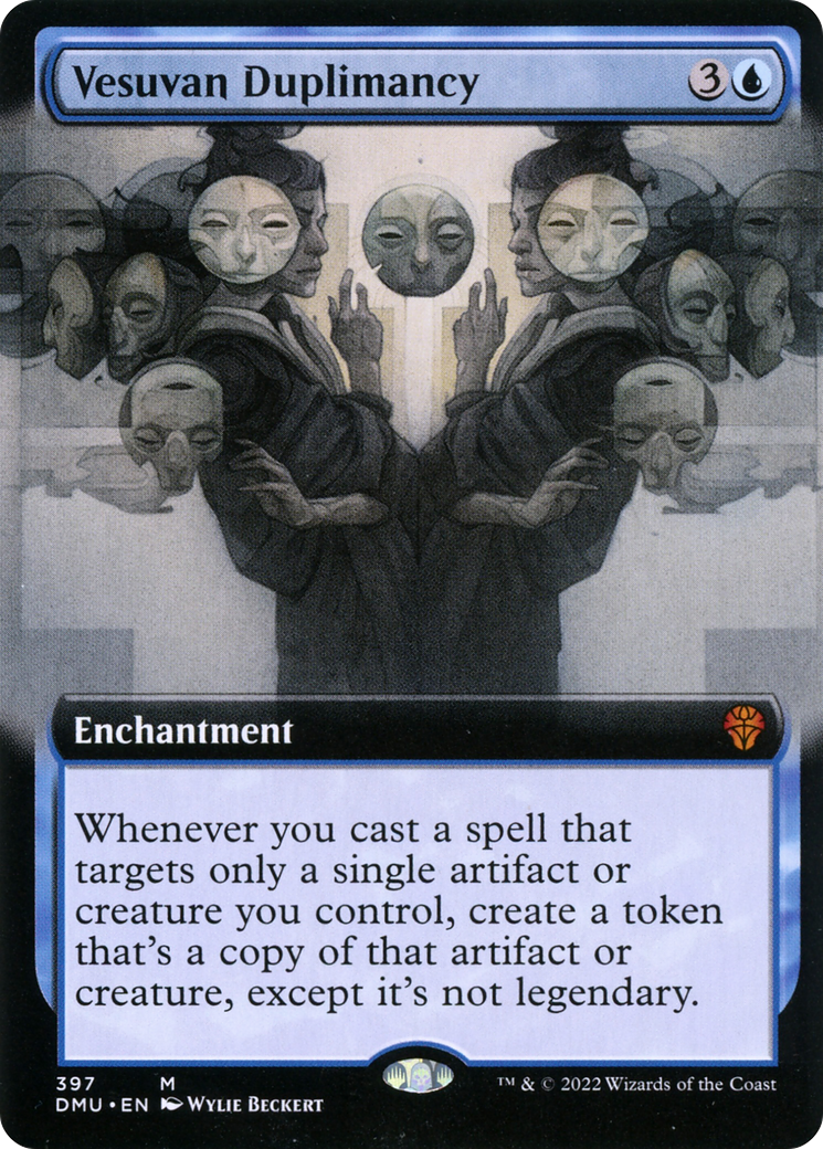 Vesuvan Duplimancy (Extended Art) (DMU-397)  Foil - Dominaria United: (Extended Art)