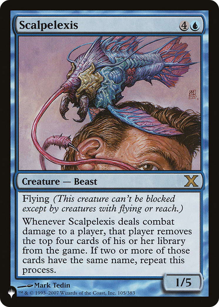 Scalpelexis (LIST-10E-105)  - The List
