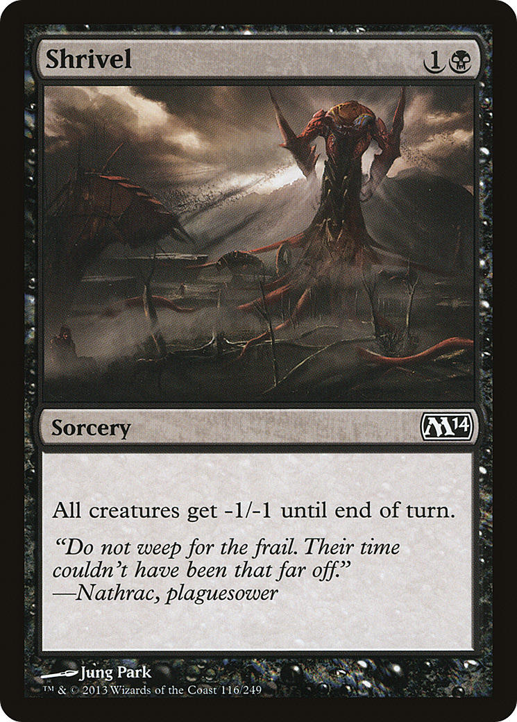 Shrivel (M14-116)  - Magic 2014