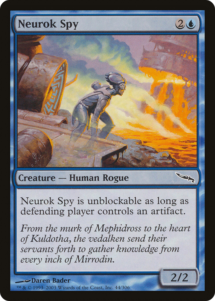 Neurok Spy (MRD-044)  Foil - Mirrodin