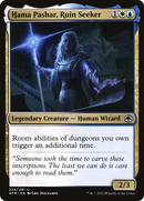 Hama Pashar, Ruin Seeker (AFR-224)  Foil - Adventures in the Forgotten Realms