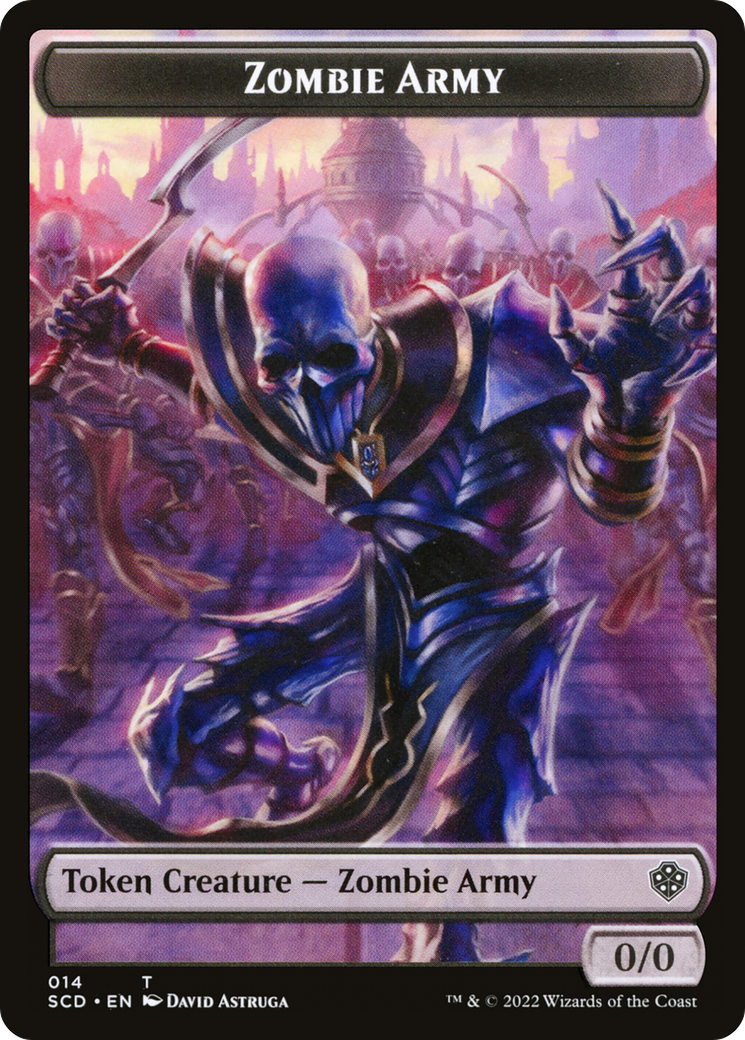 Zombie Army (TSCD-014)  Foil - Starter Commander Deck Tokens