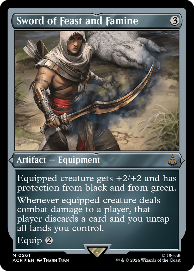 Sword of Feast and Famine (ACR-261)  Etched Foil - Assassin's Creed