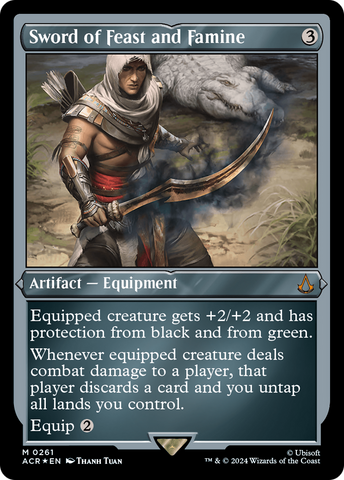 Sword of Feast and Famine (ACR-261)  Etched Foil - Assassin's Creed
