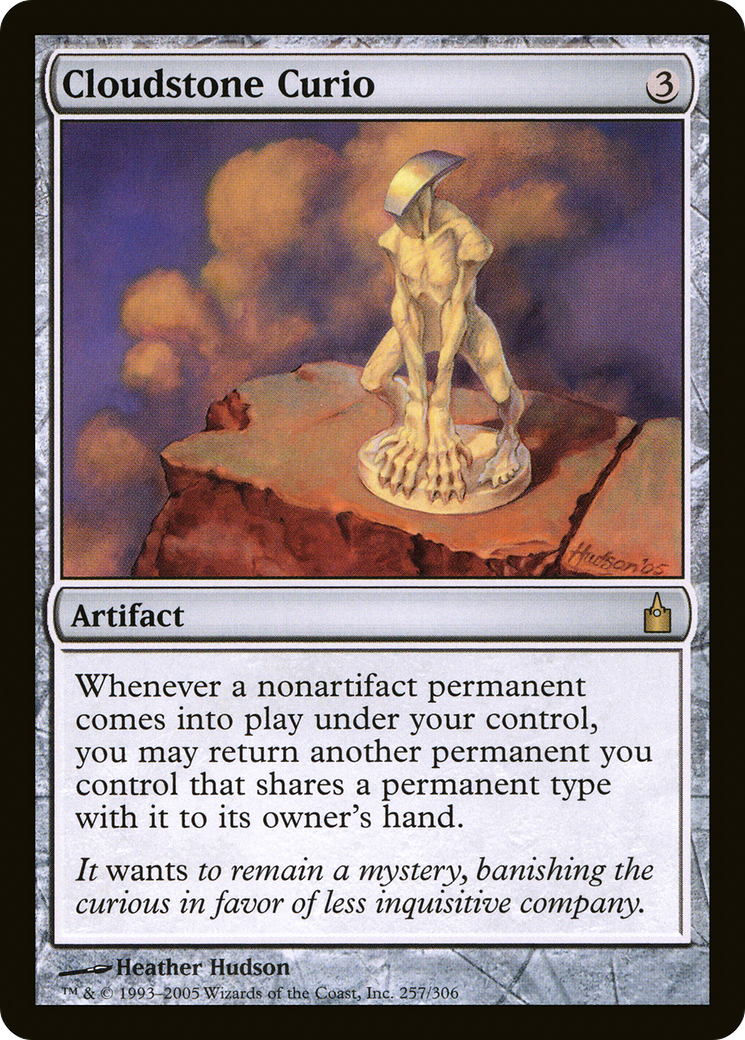 Cloudstone Curio (RAV-257)  Foil - Ravnica: City of Guilds