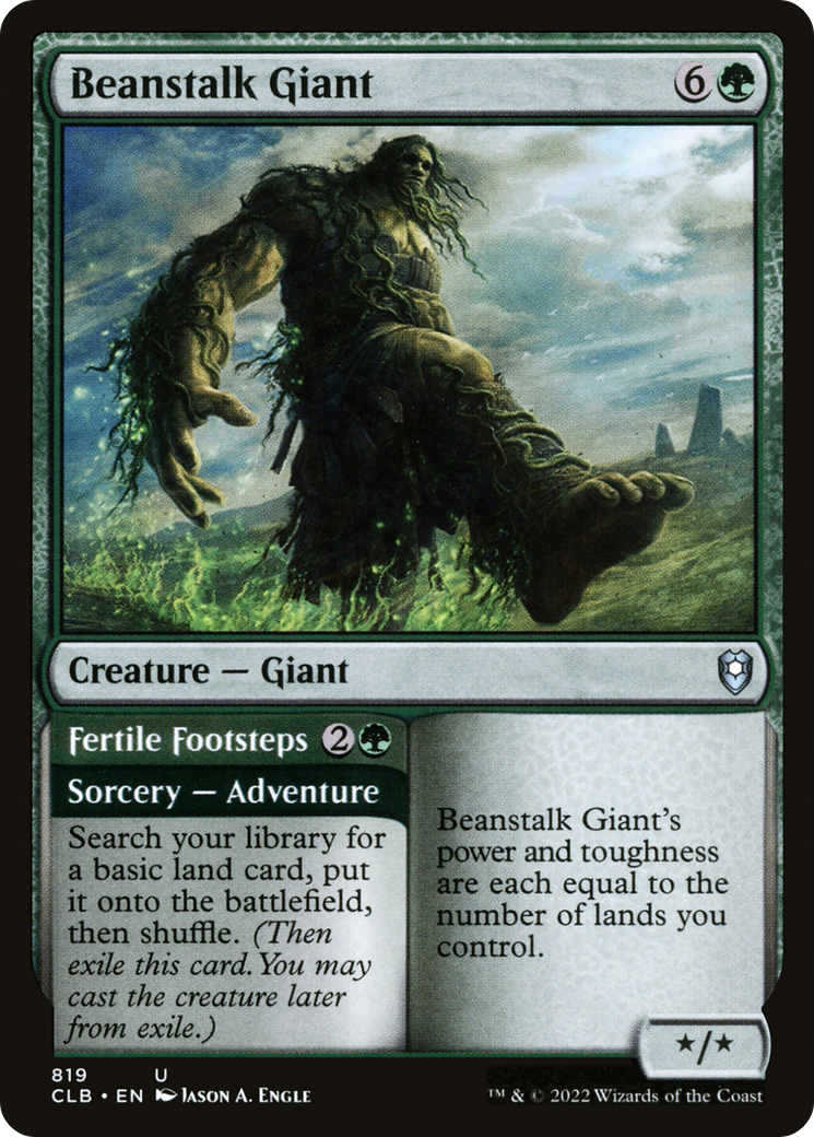 Beanstalk Giant (CLB-819)  - Commander Legends: Battle for Baldur's Gate