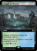 Temple of Mystery (Extended Art) (Surge Foil) (WHO-1119)  Foil - Doctor Who: (Extended Art)