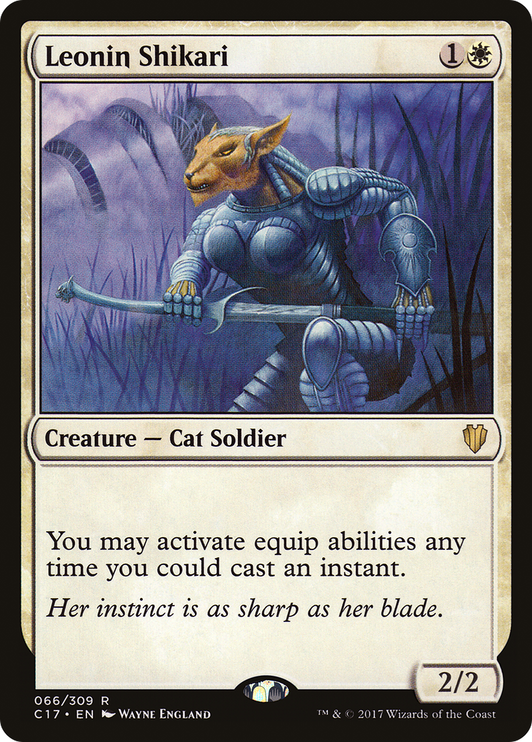 Leonin Shikari (C17-066)  - Commander 2017