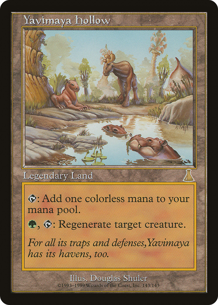 Yavimaya Hollow (UDS-143)  Foil - Urza's Destiny