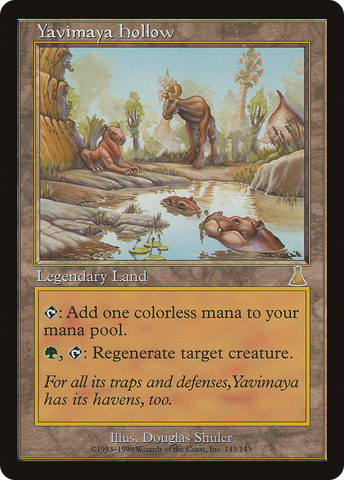Yavimaya Hollow (UDS-143)  - Urza's Destiny