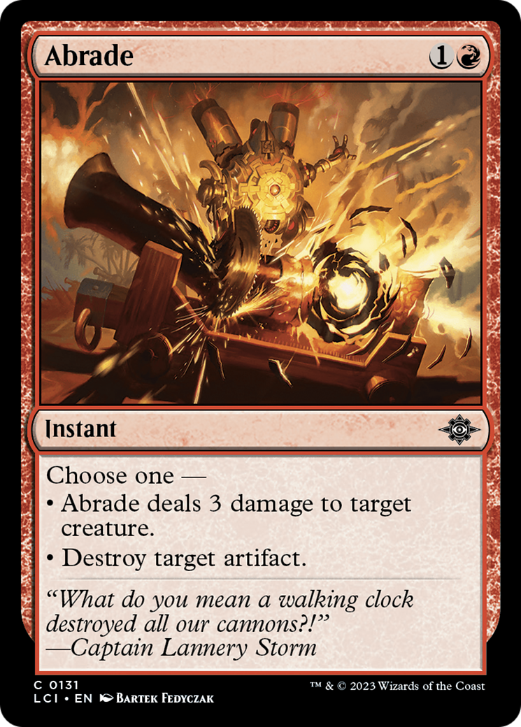 Abrade (LCI-131)  - The Lost Caverns of Ixalan