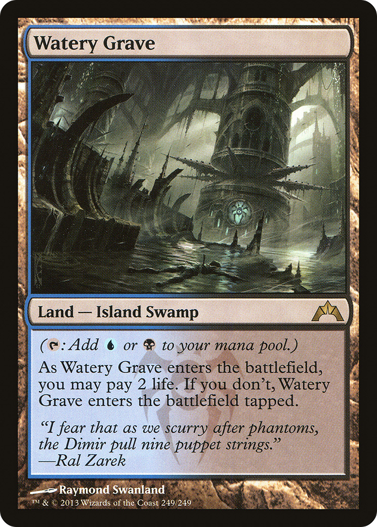 Watery Grave (GTC-249)  Foil - Gatecrash
