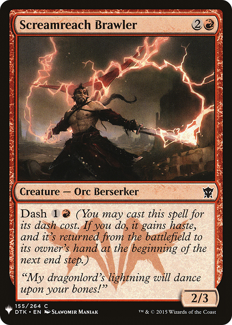 Screamreach Brawler (LIST-DTK-155)  - The List