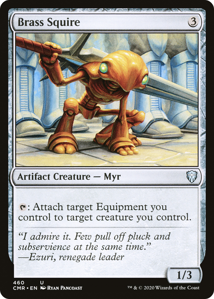 Brass Squire (CMR-460)  - Commander Legends