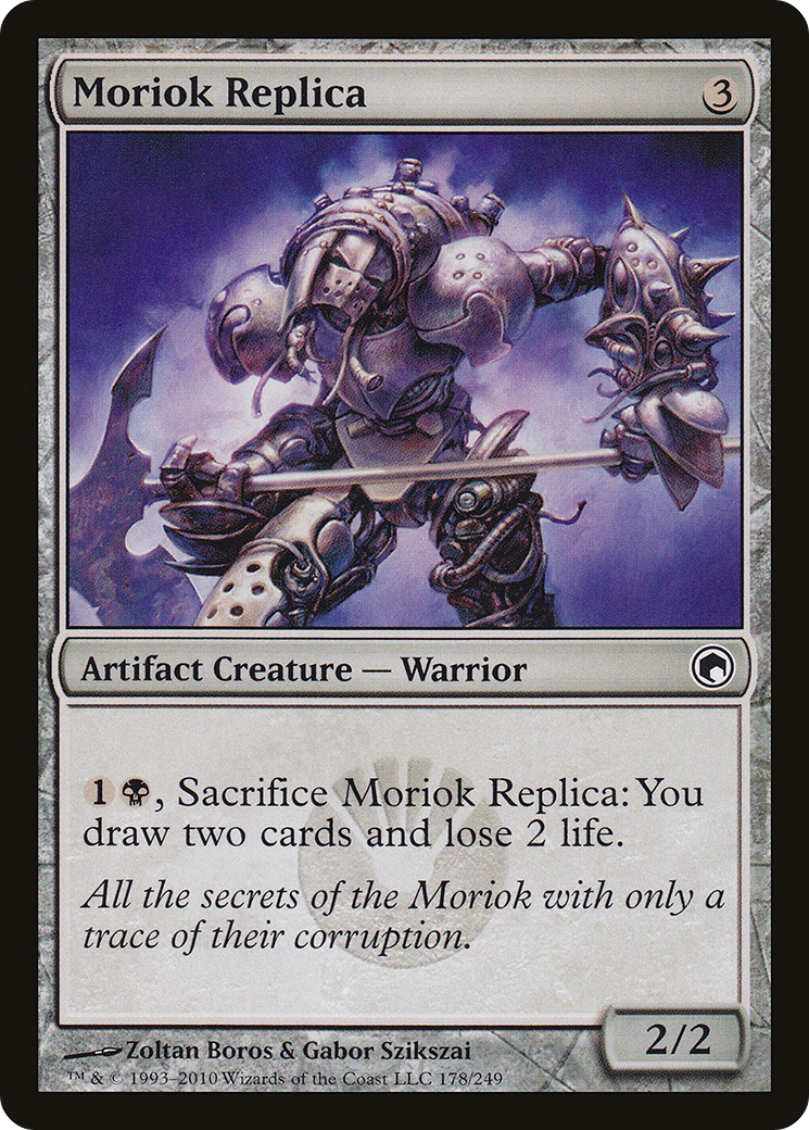 Moriok Replica (SOM-178)  Foil - Scars of Mirrodin