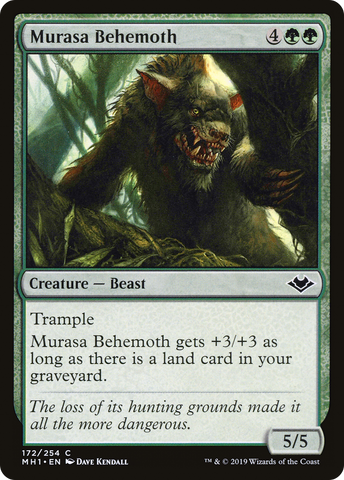 Murasa Behemoth (MH1-172)  Foil - Modern Horizons