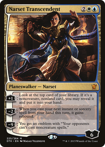 Narset Transcendent (DTK-225)  Foil - Dragons of Tarkir