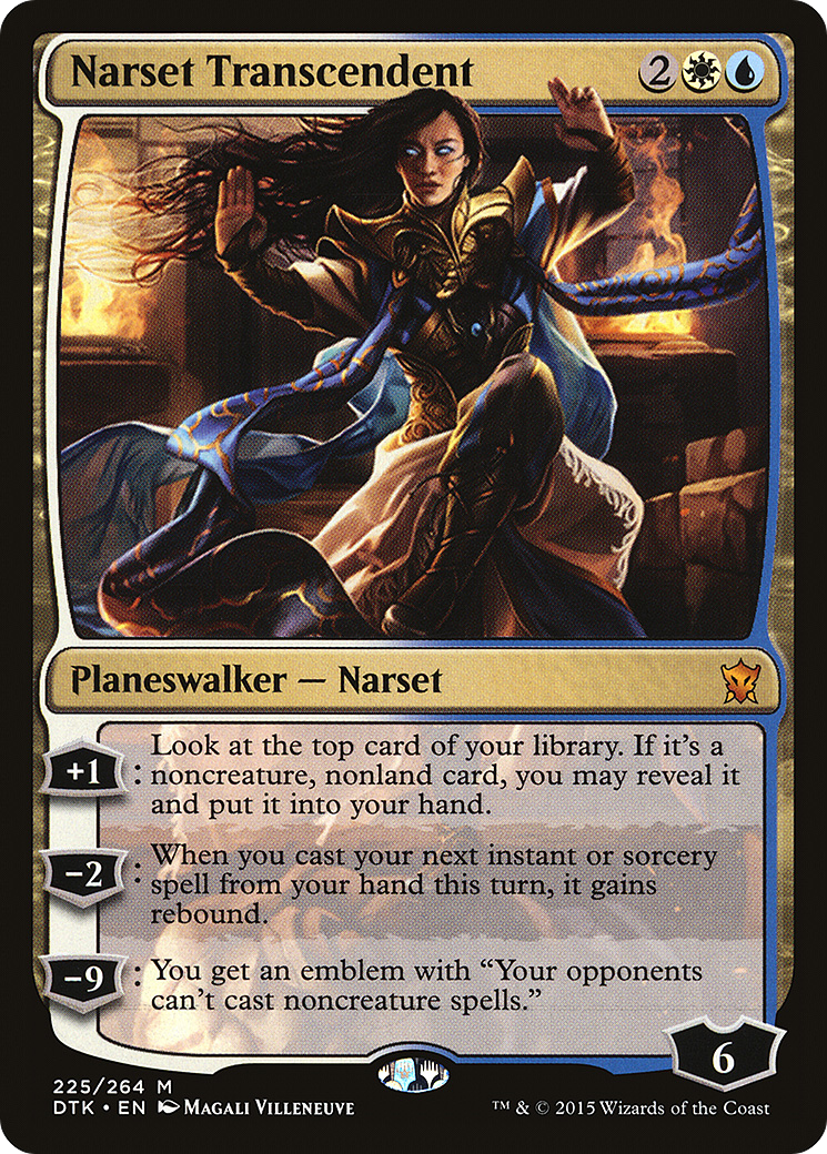Narset Transcendent (DTK-225)  - Dragons of Tarkir
