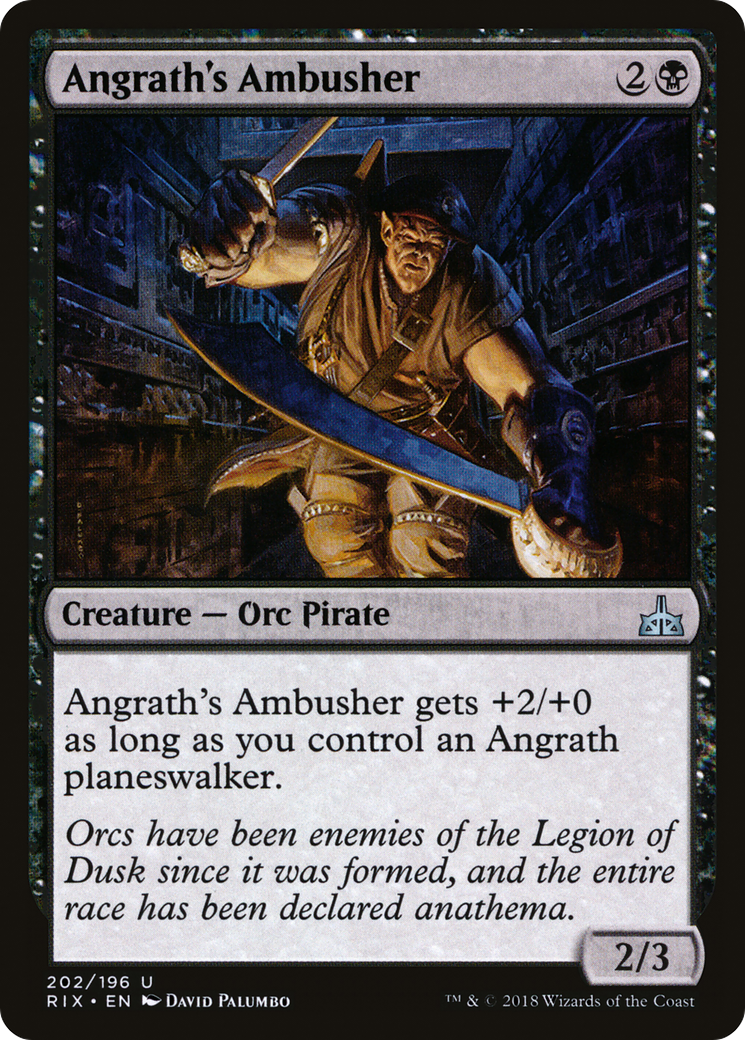 Angrath's Ambusher (RIX-202)  - Rivals of Ixalan