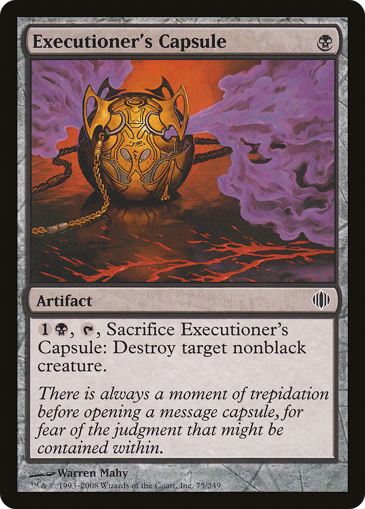 Executioner's Capsule (ALA-075) - Shards of Alara Foil