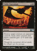 Public Execution (M13-105)  Foil - Magic 2013