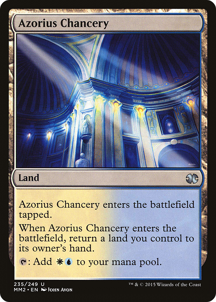 Azorius Chancery (MM2-235)  - Modern Masters 2015