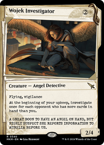 Wojek Investigator (Showcase) (MKM-340)  - Murders at Karlov Manor: (Showcase)