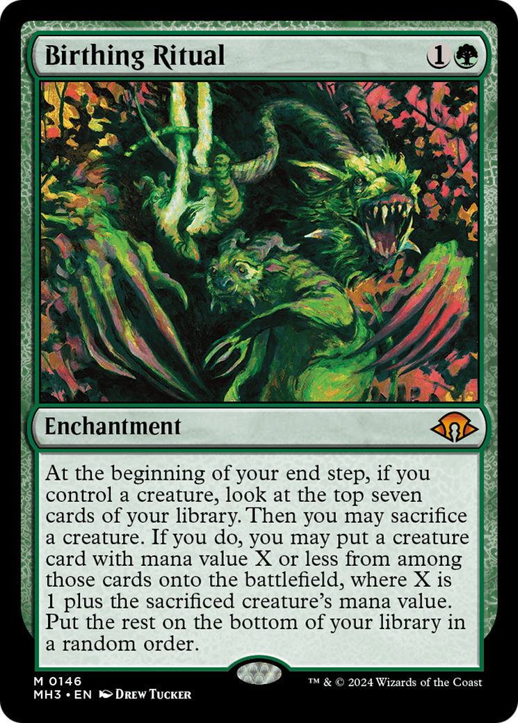 Birthing Ritual (MH3-146)  Foil - Modern Horizons 3