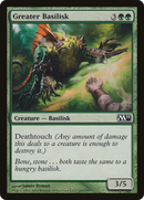 Greater Basilisk (M11-180)  Foil - Magic 2011