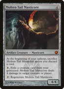 Molten-Tail Masticore (SOM-177)  Foil - Scars of Mirrodin