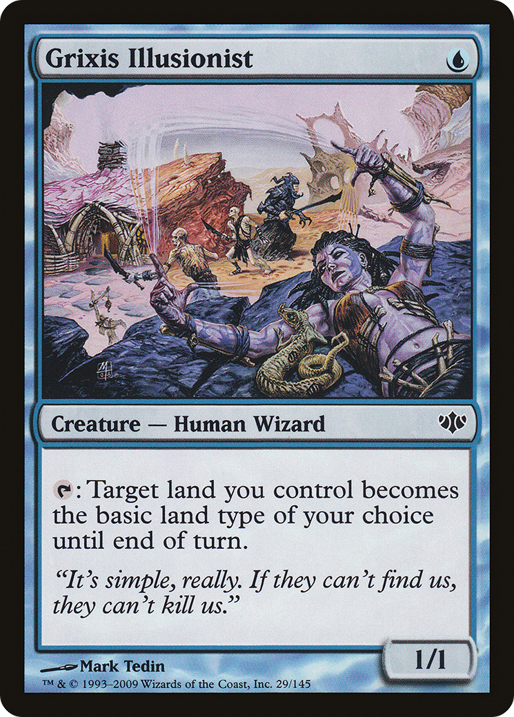 Grixis Illusionist (CON-029)  Foil - Conflux
